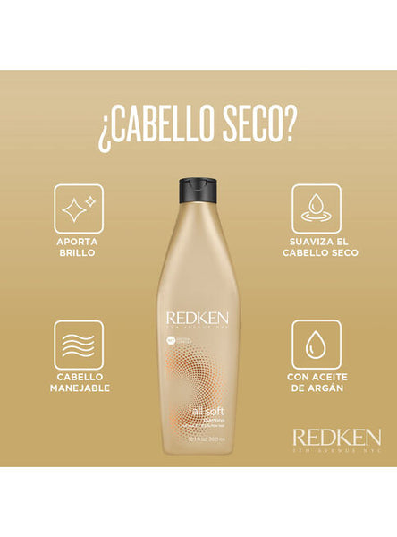Shampoo All Soft 300 ml  Redken