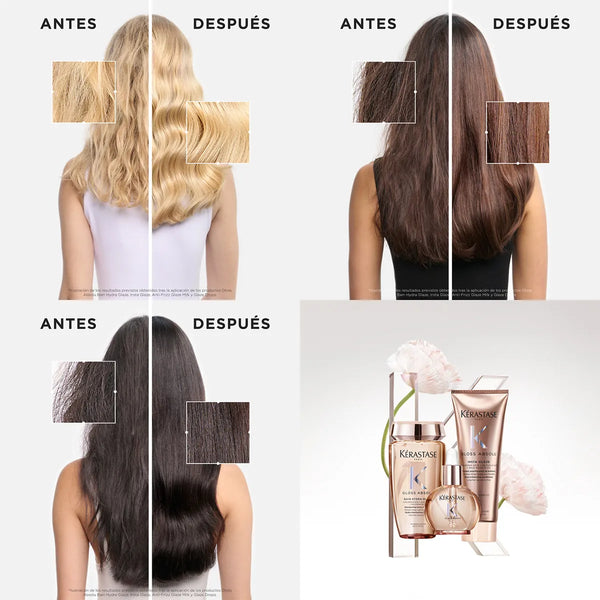 Shampoo Cabello Fino a Medio Con Tendencia Al Frizz Gloss Absolu Bain Hydra-Glaze 250ml Kérastase